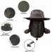 Boonie Snap Hat Brim Ear Neck Cover Sun Flap Cap Hunting Fishing Hiking Bucket  eb-94713634